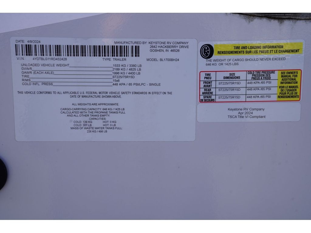 2024 Keystone RV Bullet Crossfire Series M-1700 BH Huntington UT