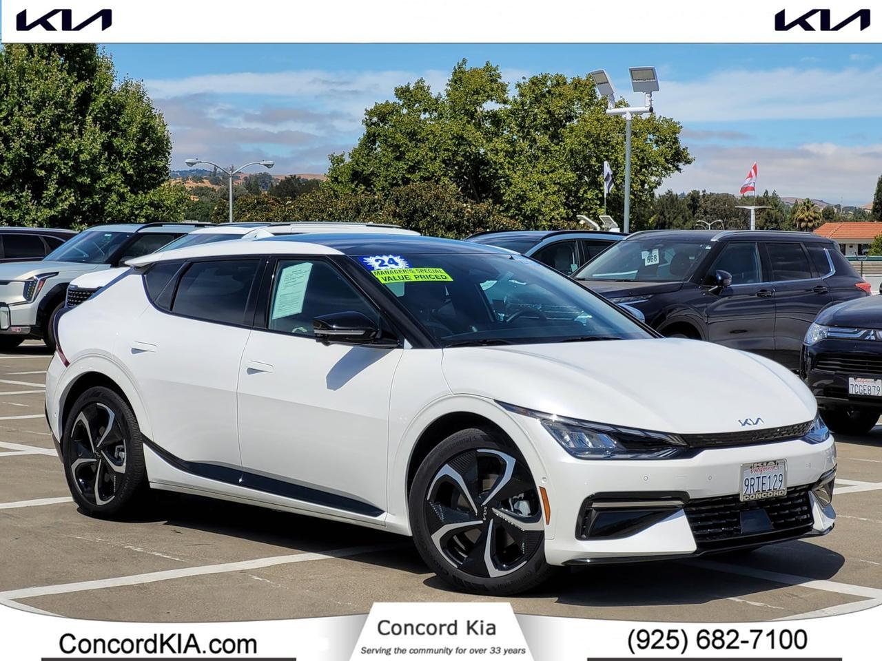 Certified 2024 Kia EV6 GT-Line with VIN KNDC4DLC1R5222397 for sale in Concord, CA