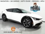 2024 Kia EV6 Wind (77 kWh Battery - 310 Mile Range) *NAVIGATION, SAFETY ALERTS, ADAPTIVE CRUISE, 360 VIEW CAMERAS, DIGITAL COCKPIT, VEGAN LEATHER, CLIMATE SEATS, WIRELESS CHARING, MERIDIAN AUDIO, APPLE CARPLAY