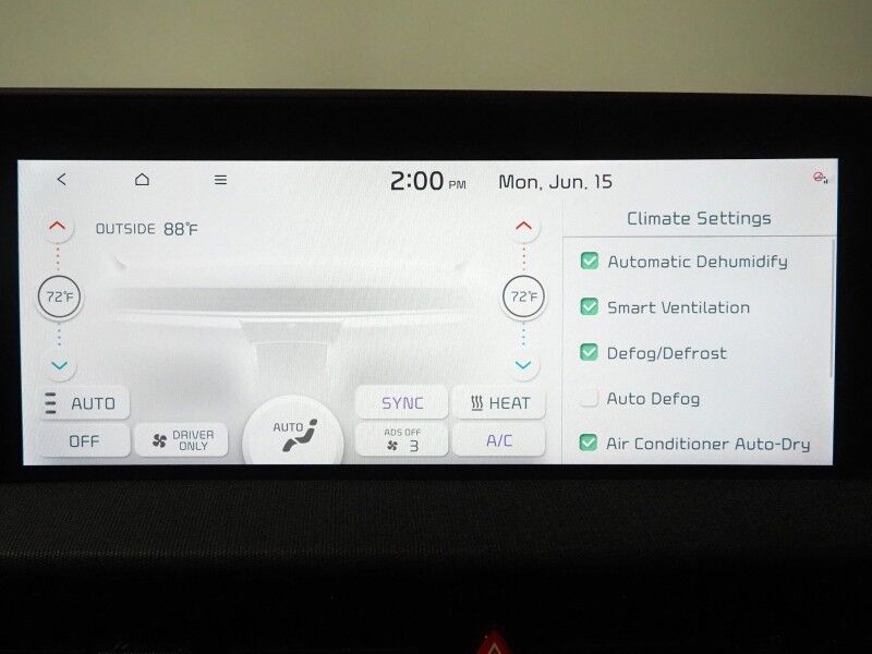 2024 Kia EV6 Wind AWD *NAVIGATION, SAFETY ALERTS, ADAPTIVE CRUISE, 360 VIEW CAMERAS, DIGITAL COCKPIT, VEGAN LEATHER, CLIMATE SEATS, WIRELESS CHARING, MERIDIAN AUDIO, ANDROID & APPLE Round Rock TX