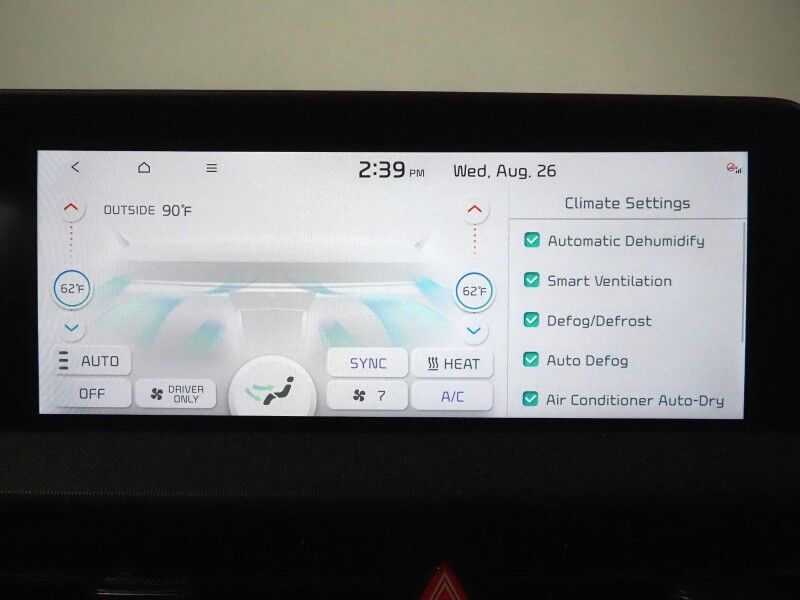 2024 Kia EV6 Wind AWD *NAVIGATION, SAFETY ALERTS, ADAPTIVE CRUISE, BACKUP-CAMERA, DIGITAL COCKPIT, VEGAN LEATHER, CLIMATE SEATS, HEATED STEERING, WIRELESS CHARGING, MERIDIAN AUDIO, ANDROID & APPLE Round Rock TX