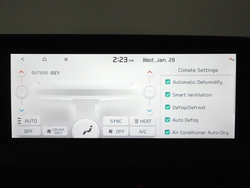 2024 Kia EV6 Wind *NAVIGATION, SAFETY ALERTS, ADAPTIVE CRUISE, 360 VIEW CAMERAS, DIGITAL COCKPIT, VEGAN LEATHER, CLIMATE SEATS, WIRELESS CHARING, MERIDIAN AUDIO, ANDROID & APPLE Round Rock TX