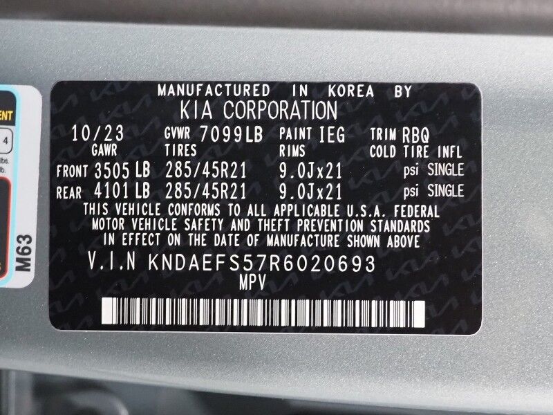 2024 Kia EV9 GT-Line AWD *HEADS-UP DISPLAY, NAVIGATION, SAFETY ALERTS, ADAPTIVE CRUISE, 360 VIEW CAMERAS, PANO MOONROOF, LEATHER, CLIMATE SEATS, HEATED STEERING, 2ND ROW CAPTAINS, MERIDIAN AUDIO, 21 INCH WHEELS, APPLE CARPLAY Round Rock TX