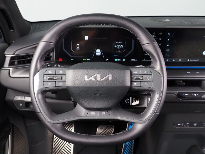 2024 Kia EV9 GT-Line AWD *HEADS-UP DISPLAY, NAVIGATION, SAFETY ALERTS, ADAPTIVE CRUISE, 360 VIEW CAMERAS, PANO MOONROOF, LEATHER, CLIMATE SEATS, HEATED STEERING, 2ND ROW CAPTAINS, MERIDIAN AUDIO, 21 INCH WHEELS, APPLE CARPLAY Round Rock TX