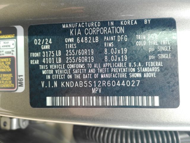 2024 Kia EV9 Light Long Range Plano TX