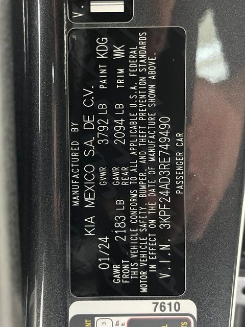 2024 Kia Forte LXS Carrollton TX