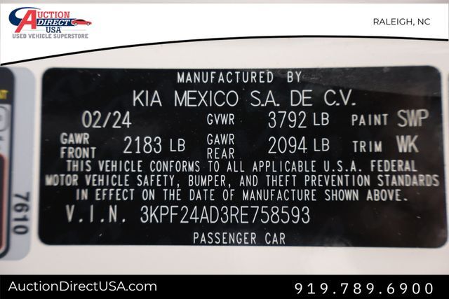 2024 Kia Forte LXS Raleigh NC