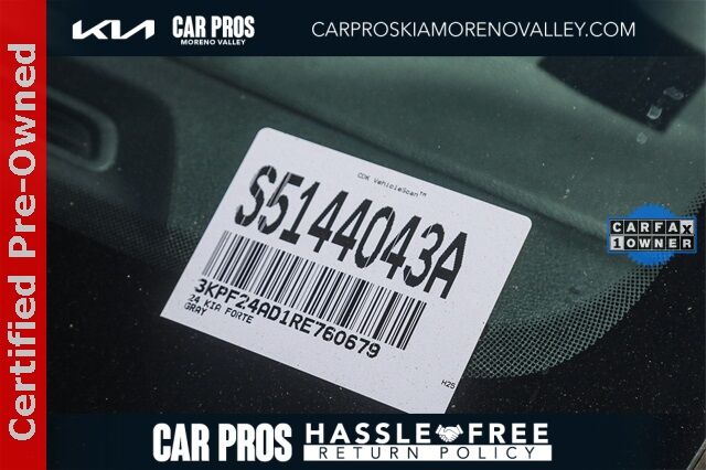 2024 Kia Forte LXS Moreno Valley CA