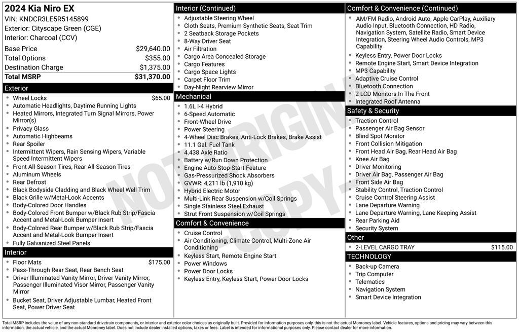 2024 Kia Niro EX Akron OH