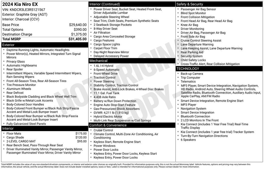 2024 Kia Niro EX Tucson AZ