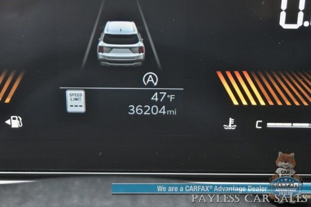 2024 Kia Sorento S / AWD / AutoStart / Power & Heated Leather Seats / Navigation / Adaptive Cruise Control / Apple CarPlay & Android Auto / Bluetooth / Back Up Camera / Lane Departure & Blind Spot Alert / 3rd Row / Seats 7 / 1-Owner Anchorage AK