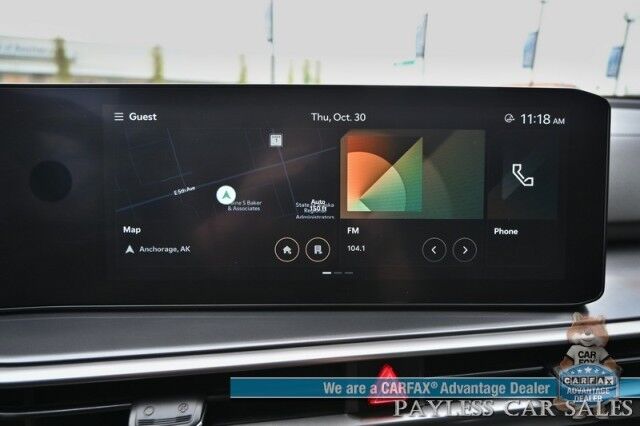 2024 Kia Sorento S / AWD / AutoStart / Power & Heated Leather Seats / Navigation / Adaptive Cruise Control / Apple CarPlay & Android Auto / Bluetooth / Back Up Camera / Lane Departure & Blind Spot Alert / 3rd Row / Seats 7 / 1-Owner Anchorage AK