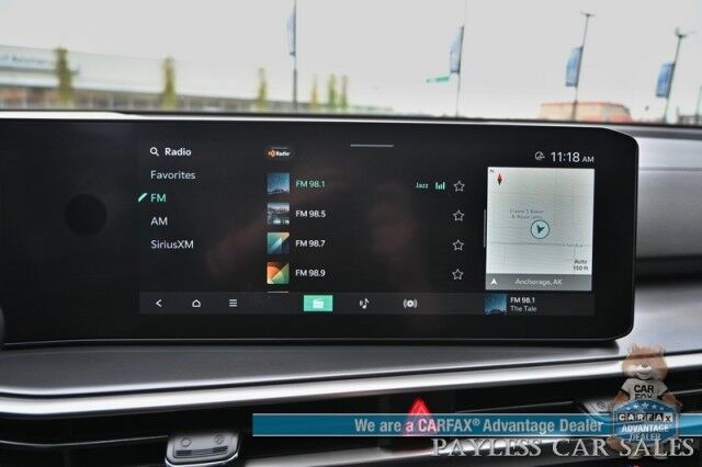 2024 Kia Sorento S / AWD / AutoStart / Power & Heated Leather Seats / Navigation / Adaptive Cruise Control / Apple CarPlay & Android Auto / Bluetooth / Back Up Camera / Lane Departure & Blind Spot Alert / 3rd Row / Seats 7 / 1-Owner Anchorage AK