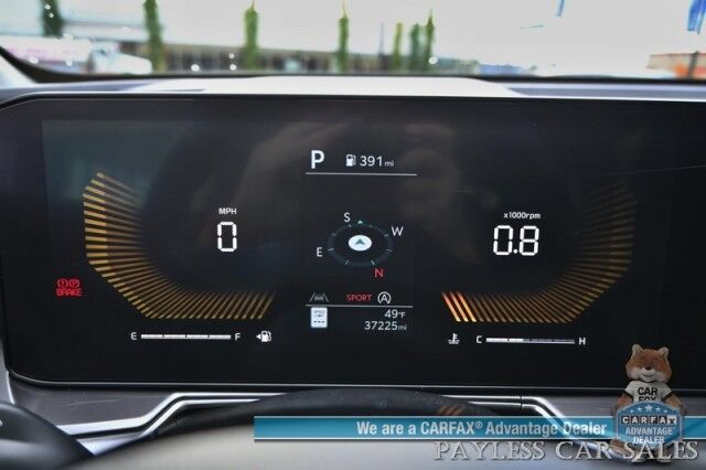 2024 Kia Sorento S / AWD / Power & Heated Leather Seats / NAV / Adaptive Cruise Control / Lane Departure & Blind Spot Alert / Apple CarPlay & Android Auto / Back Up Camera / 3rd Row / Seats 7 / 1-Owner Anchorage AK