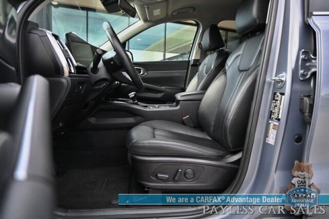 2024 Kia Sorento S / AWD / Power & Heated Leather Seats / NAV / Adaptive Cruise Control / Lane Departure & Blind Spot Alert / Apple CarPlay & Android Auto / Back Up Camera / 3rd Row / Seats 7 / 1-Owner Anchorage AK