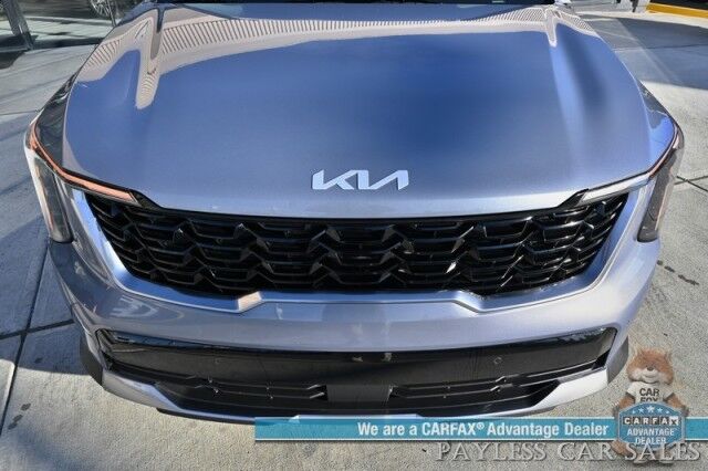 2024 Kia Sorento S / AWD / Power & Heated Leather Seats / Navigation / Adaptive Cruise Control / Lane Departure & Blind Spot Alert / 3rd Row / Seats 7 / Apple CarPlay & Android Auto / USB Inout / Back Up Camera / 1-Owner Anchorage AK