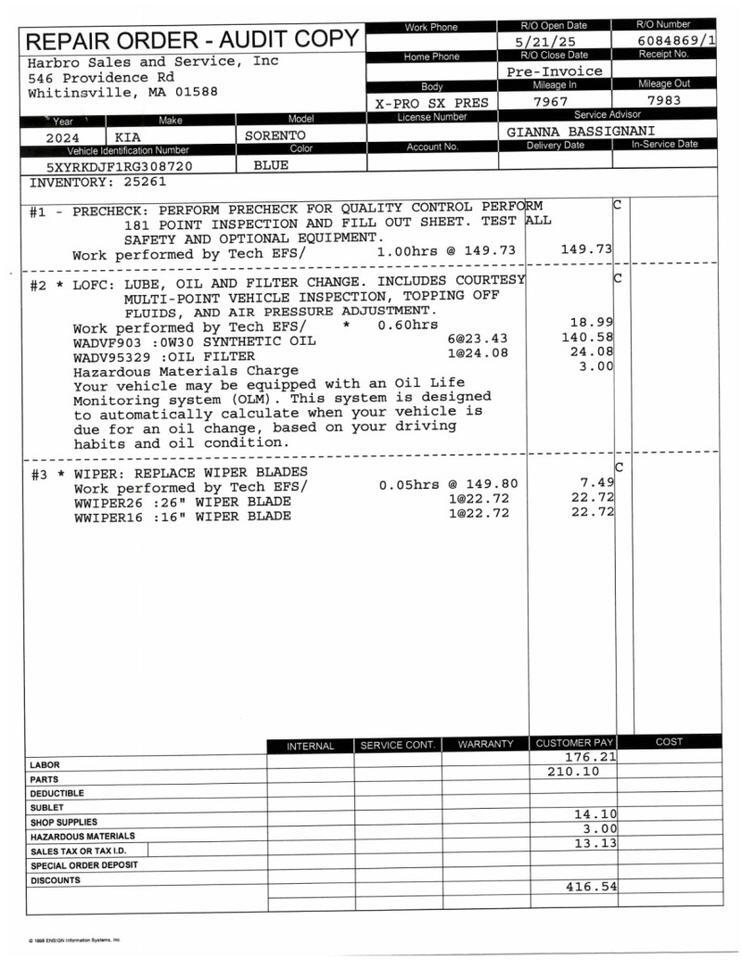 2024 Kia Sorento X-Pro SX Prestige Whitinsville MA