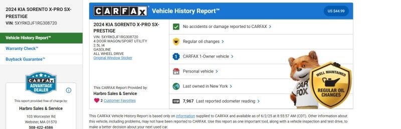 2024 Kia Sorento X-Pro SX Prestige Whitinsville MA