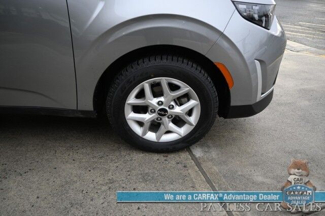 2024 Kia Soul LX / Technology Pkg / Automatic / Power Locks, Windows & Mirrors / Premium Cloth Seats / Lane Watch & Blind Spot Alert / Apple CarPlay & Android Auto / Back Up Camera / 35 MPG / New Tires / 1-Owner Anchorage AK 2024 Kia Soul LX / Technology Pkg / Automatic / Power Locks, Windows & Mirrors / Premium Cloth Seats / Lane Watch & Blind Spot Alert / Apple CarPlay & Android Auto / Back Up Camera / 35 MPG / New Tires / 1-Owner Anchorage AK