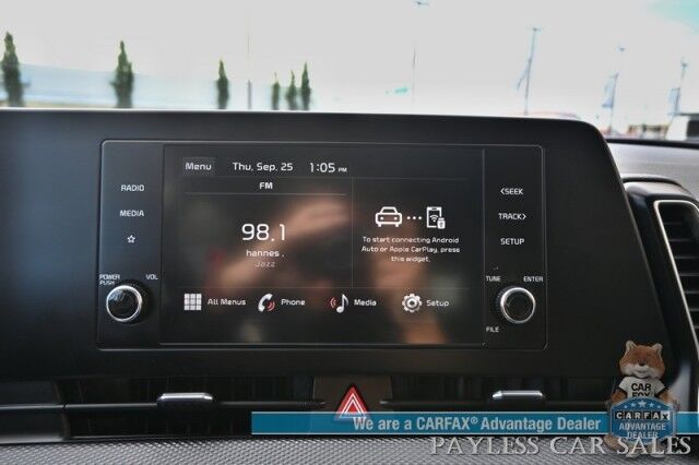 2024 Kia Sportage LX / AWD / Heated Cloth Seats / Lane Departure & Forward Collision Alert / Apple CarPlay & Android Auto / Aluminum Wheels / Bluetooth / Back Up Camera / Low Miles / 26 MPG / 1-Owner Anchorage AK