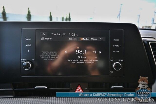 2024 Kia Sportage LX / AWD / Heated Cloth Seats / Lane Departure & Forward Collision Alert / Apple CarPlay & Android Auto / Aluminum Wheels / Bluetooth / Back Up Camera / Low Miles / 26 MPG / 1-Owner Anchorage AK