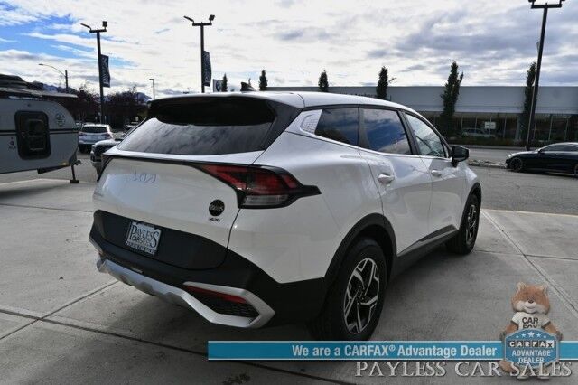 2024 Kia Sportage LX / AWD / Heated Cloth Seats / Lane Departure & Forward Collision Alert / Apple CarPlay & Android Auto / Aluminum Wheels / Bluetooth / Back Up Camera / Low Miles / 26 MPG / 1-Owner Anchorage AK