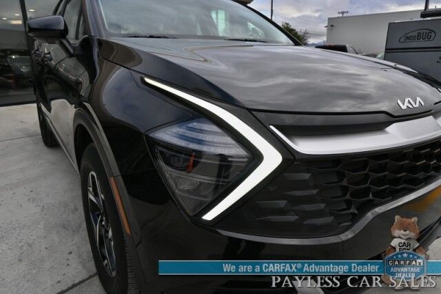 2024 Kia Sportage LX / AWD / Heated Cloth Seats / Lane Departure & Forward Collision Alert / Apple CarPlay & Android Auto / Aluminum Wheels / Bluetooth / Back Up Camera / Low Miles / 26 MPG / 1-Owner Anchorage AK