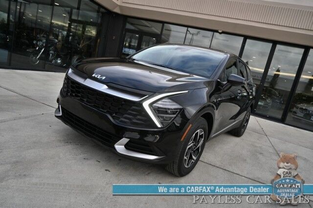 2024 Kia Sportage LX / AWD / Heated Cloth Seats / Lane Departure & Forward Collision Alert / Apple CarPlay & Android Auto / Aluminum Wheels / Bluetooth / Back Up Camera / Low Miles / 26 MPG / 1-Owner Anchorage AK
