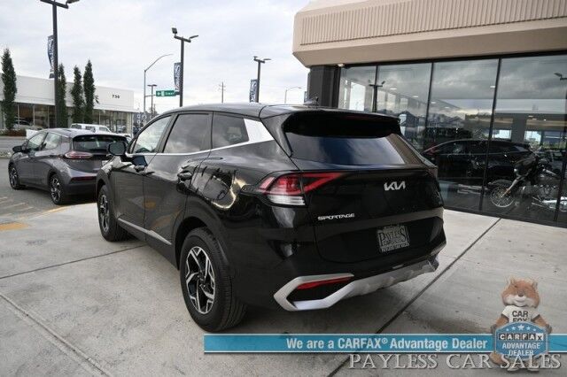2024 Kia Sportage LX / AWD / Heated Cloth Seats / Lane Departure & Forward Collision Alert / Apple CarPlay & Android Auto / Aluminum Wheels / Bluetooth / Back Up Camera / Low Miles / 26 MPG / 1-Owner Anchorage AK