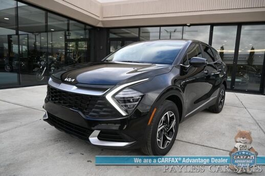 2024 Kia Sportage LX / AWD / Heated Cloth Seats / Lane Departure & Forward Collision Alert / Apple CarPlay & Android Auto / Aluminum Wheels / Bluetooth / Back Up Camera / Low Miles / 26 MPG / 1-Owner Anchorage AK