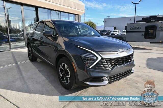 2024 Kia Sportage LX / AWD / Heated Premium Cloth Seats / Lane Departure & Forward Collision Alert / Apple CarPlay & Android Auto / USB Input / Back Up Camera / Cruise Control / 26 MPG / 1-Owner Anchorage AK
