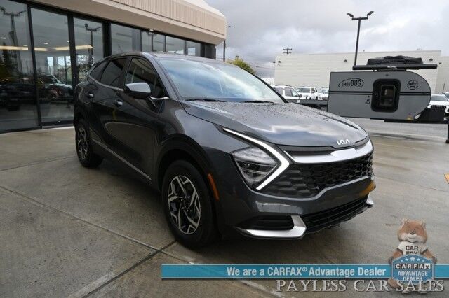 2024 Kia Sportage LX / AWD / Heated Premium Cloth Seats / Lane Departure & Forward Collision Alert / Apple CarPlay & Android Auto / USB Input / Back Up Camera / Rear Parking Sensors / Cruise Control / 26 MPG / 1-Owner Anchorage AK