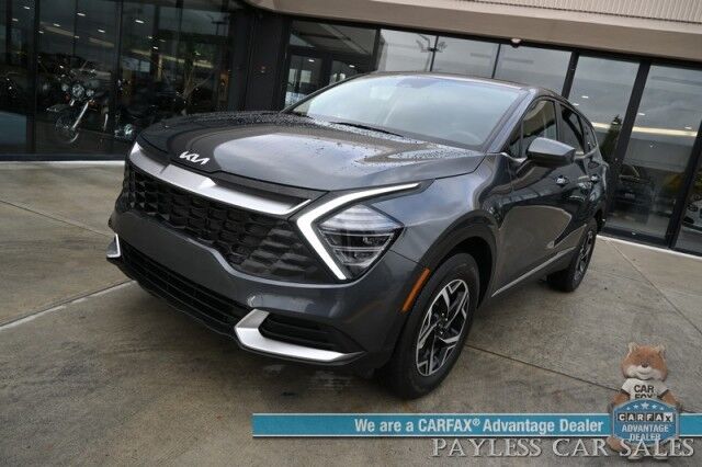 2024 Kia Sportage LX / AWD / Heated Premium Cloth Seats / Lane Departure & Forward Collision Alert / Apple CarPlay & Android Auto / USB Input / Back Up Camera / Rear Parking Sensors / Cruise Control / 26 MPG / 1-Owner Anchorage AK