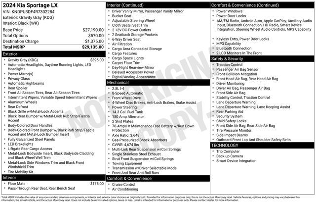 2024 Kia Sportage LX Raleigh NC