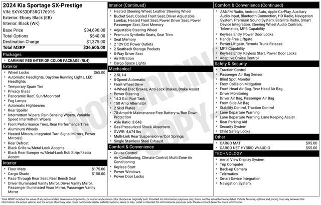 2024 Kia Sportage SX-Prestige Raleigh NC