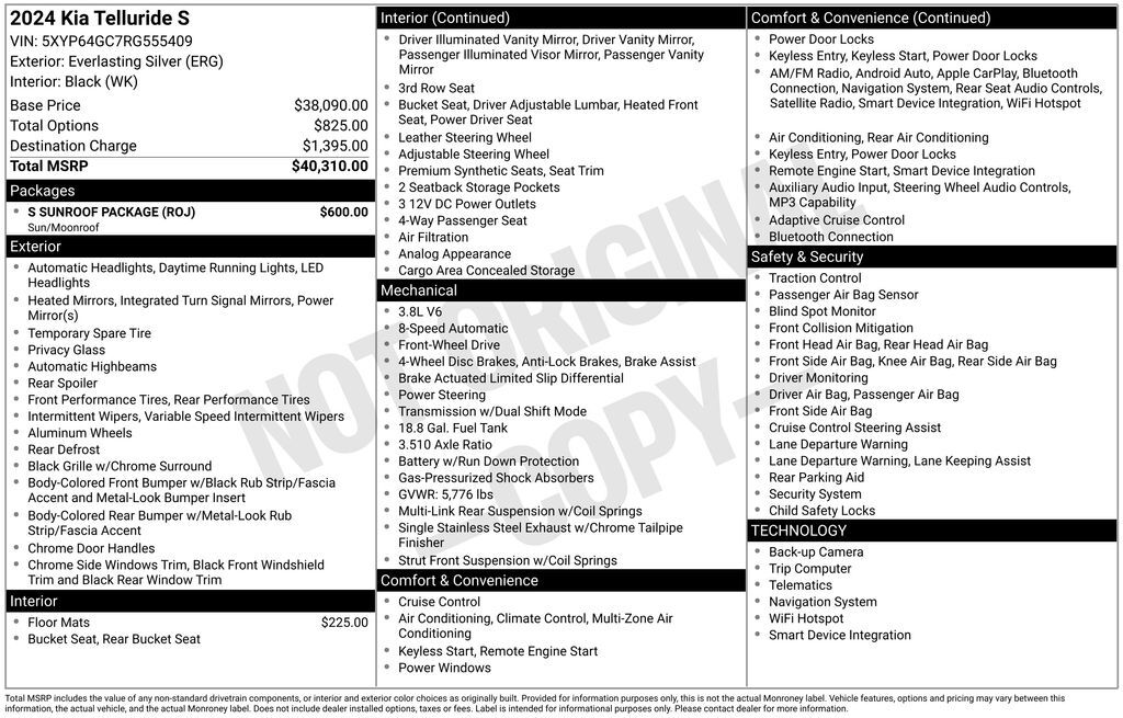 2024 Kia Telluride S Akron OH