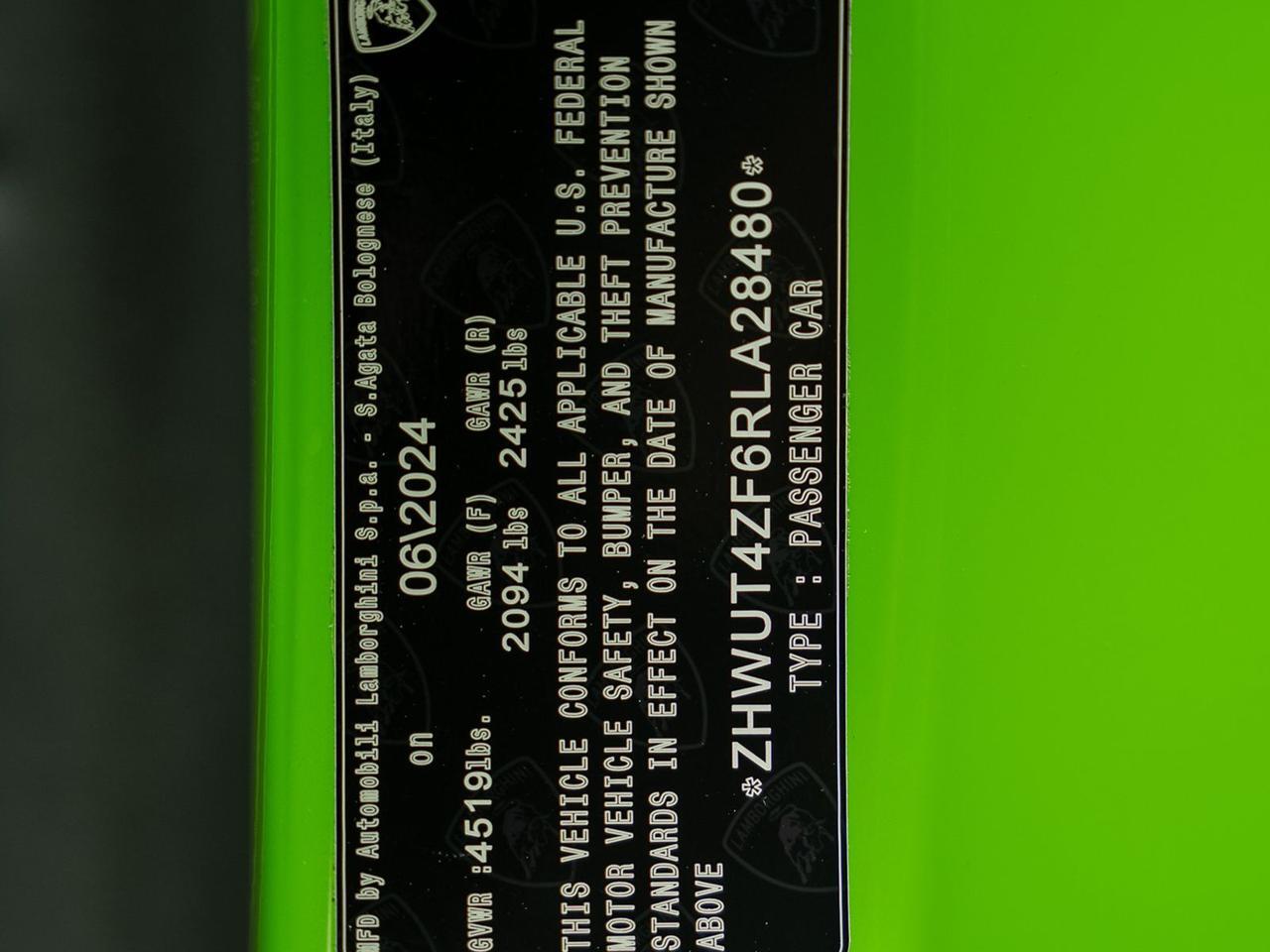 2024 Lamborghini Huracan EVO Base Ft Lauderdale FL