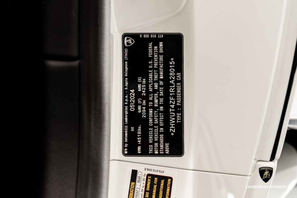 2024 Lamborghini Huracan EVO Spyder North Miami Beach FL