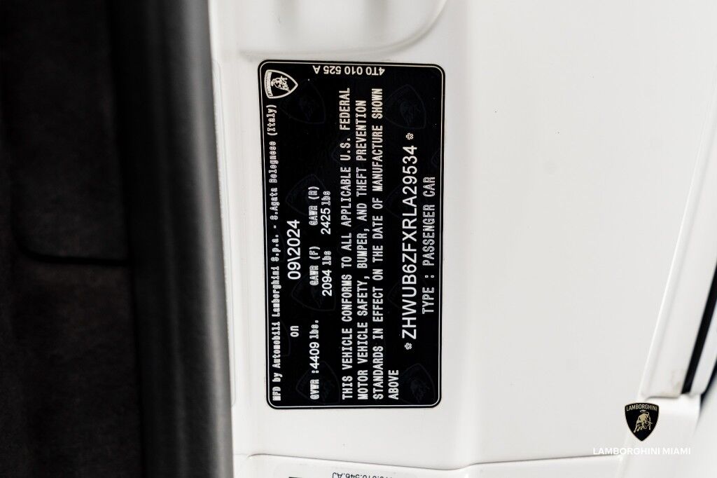 2024 Lamborghini Huracan Tecnica North Miami Beach FL