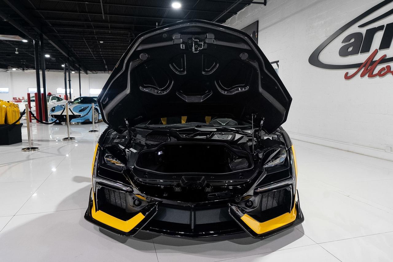 2024 Lamborghini Revuelto CARBON FIBER BODY KIT! Giallo Inti paint, Nero Ade/Giallo interior, MV Forged wheels AND MUCH MORE!! Fort Lauderdale FL