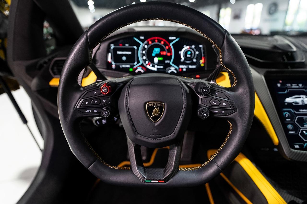 2024 Lamborghini Revuelto CARBON FIBER BODY KIT! Giallo Inti paint, Nero Ade/Giallo interior, MV Forged wheels AND MUCH MORE!! Fort Lauderdale FL