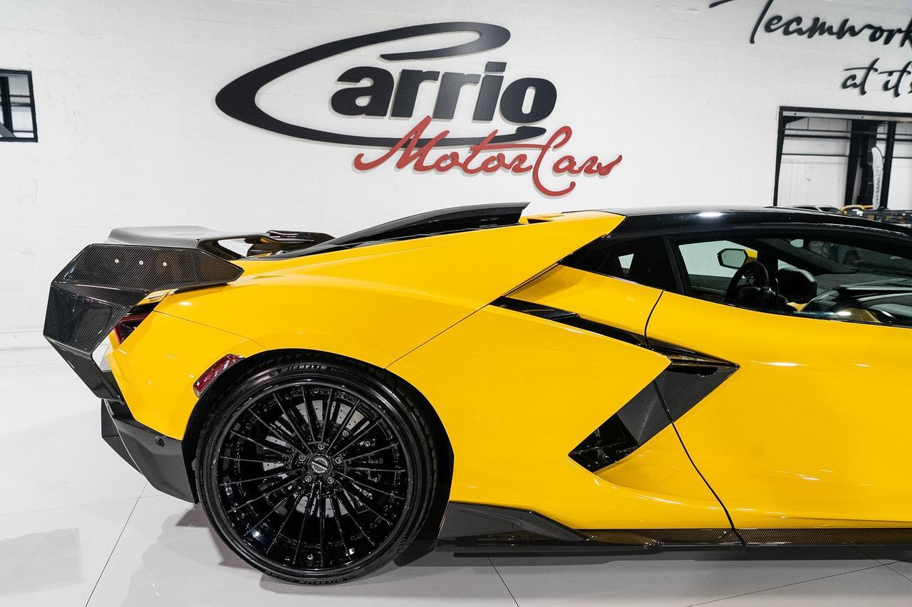 2024 Lamborghini Revuelto CARBON FIBER BODY KIT! Giallo Inti paint, Nero Ade/Giallo interior, MV Forged wheels AND MUCH MORE!! Fort Lauderdale FL