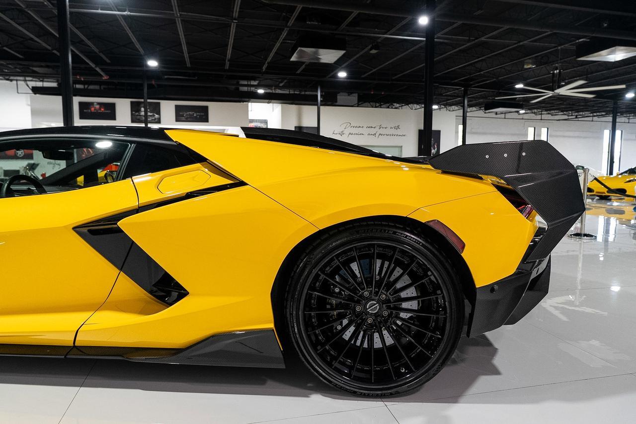 2024 Lamborghini Revuelto CARBON FIBER BODY KIT! Giallo Inti paint, Nero Ade/Giallo interior, MV Forged wheels AND MUCH MORE!! Fort Lauderdale FL