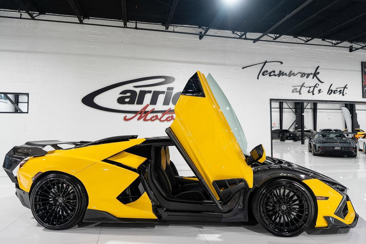2024 Lamborghini Revuelto CARBON FIBER BODY KIT! Giallo Inti paint, Nero Ade/Giallo interior, MV Forged wheels AND MUCH MORE!! Fort Lauderdale FL