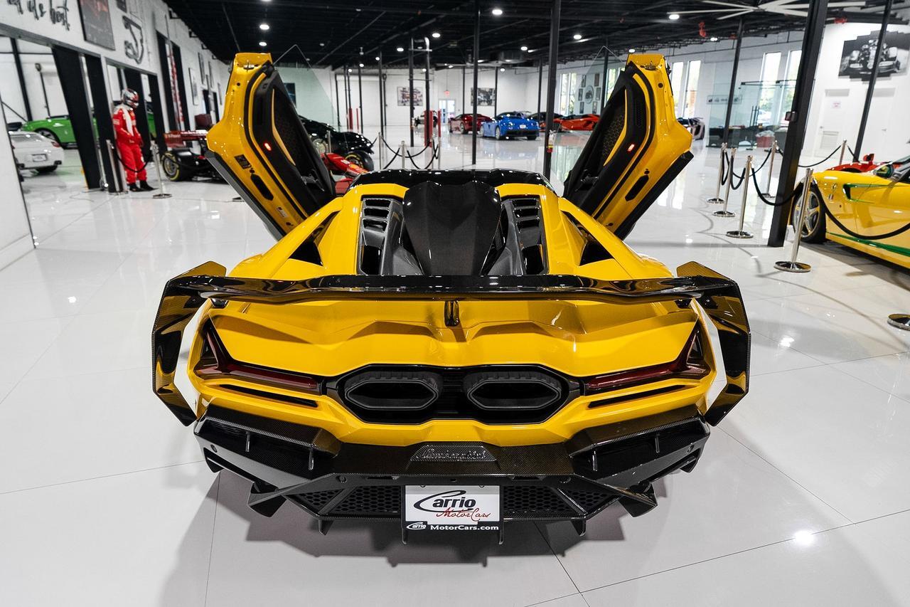 2024 Lamborghini Revuelto CARBON FIBER BODY KIT! Giallo Inti paint, Nero Ade/Giallo interior, MV Forged wheels AND MUCH MORE!! Fort Lauderdale FL