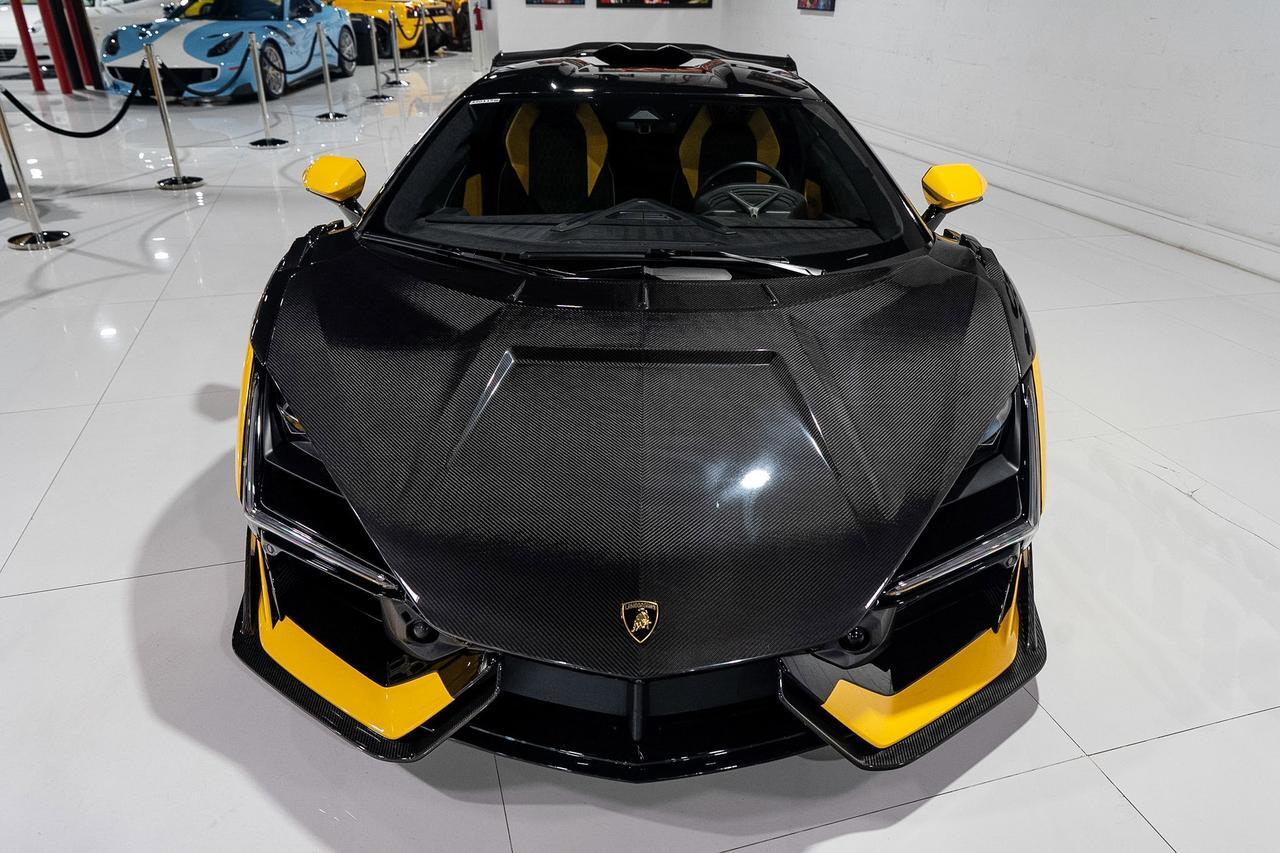 2024 Lamborghini Revuelto CARBON FIBER BODY KIT! Giallo Inti paint, Nero Ade/Giallo interior, MV Forged wheels AND MUCH MORE!!