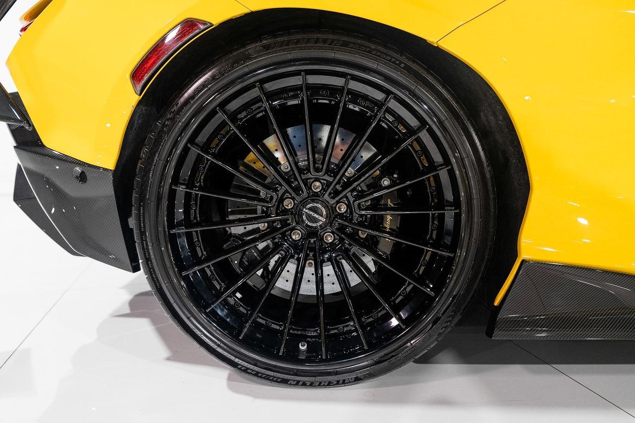 2024 Lamborghini Revuelto CARBON FIBER BODY KIT! Giallo Inti paint, Nero Ade/Giallo interior, MV Forged wheels AND MUCH MORE!! Fort Lauderdale FL