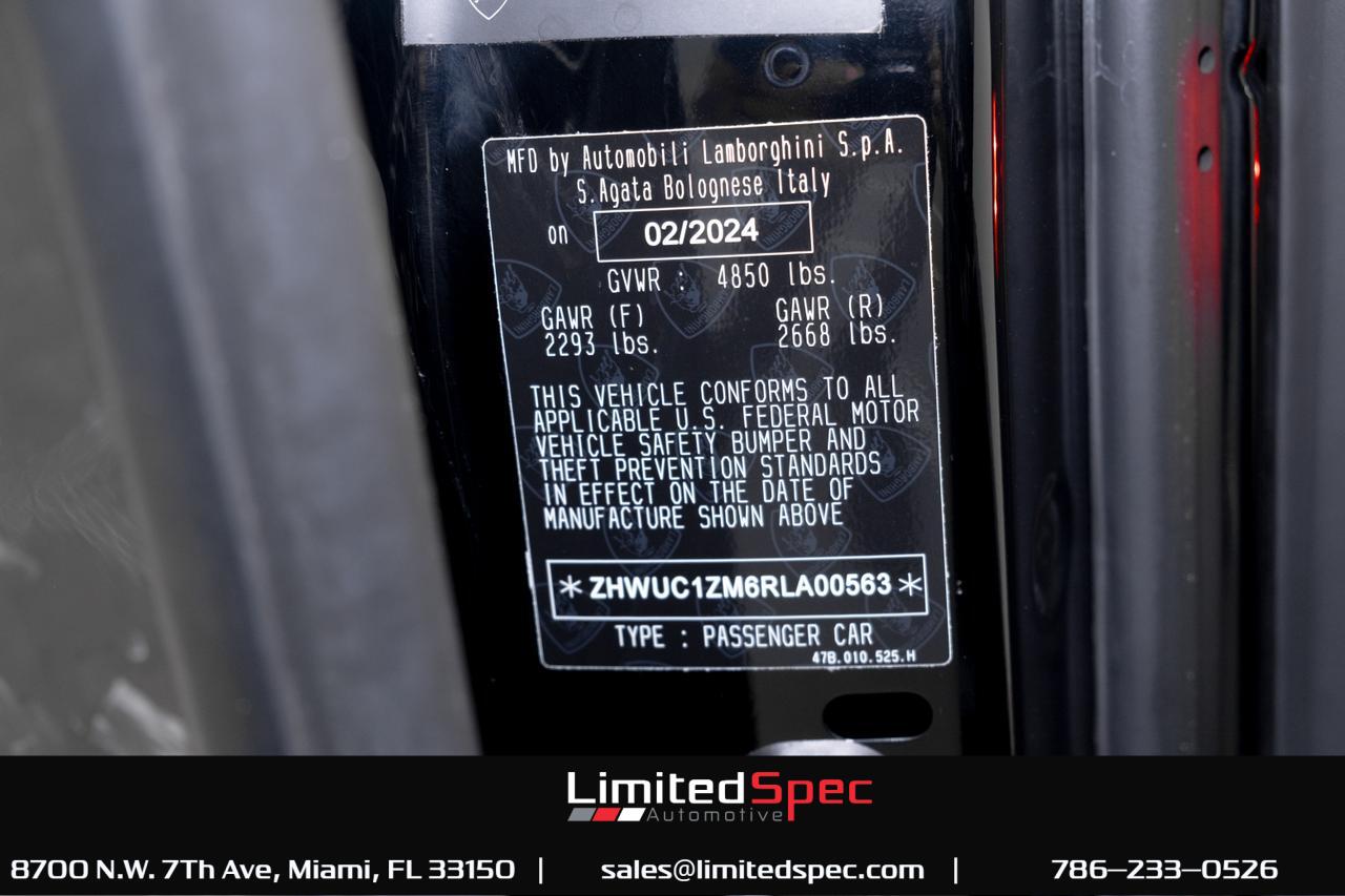 2024 Lamborghini Revuelto Mansory ANRKY Wheels Miami FL