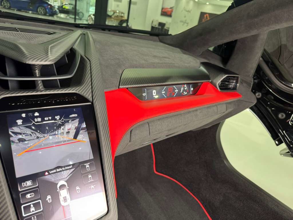 2024 Lamborghini Revuelto Nero Helene paint, Ad Personam interior, carbon racing seats, 360 camera, interior carbon AND MORE!! Fort Lauderdale FL