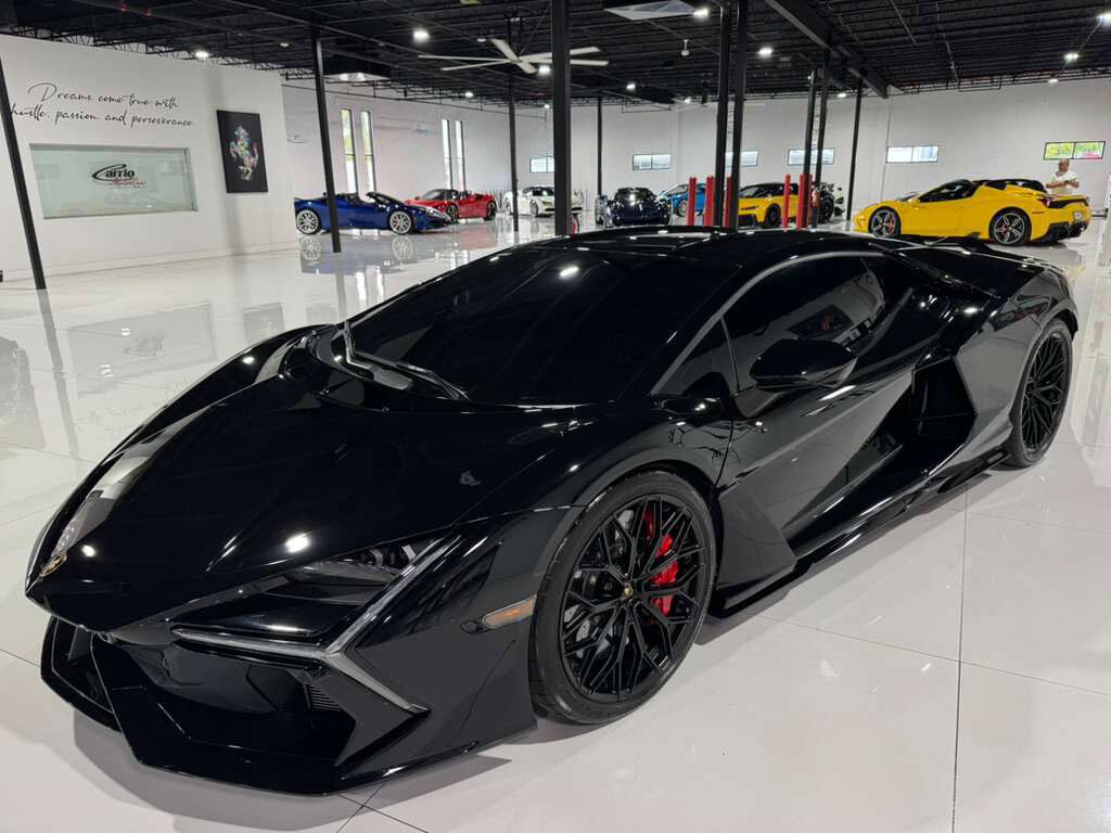 2024 Lamborghini Revuelto Nero Helene paint, Ad Personam interior, carbon racing seats, 360 camera, interior carbon AND MORE!!